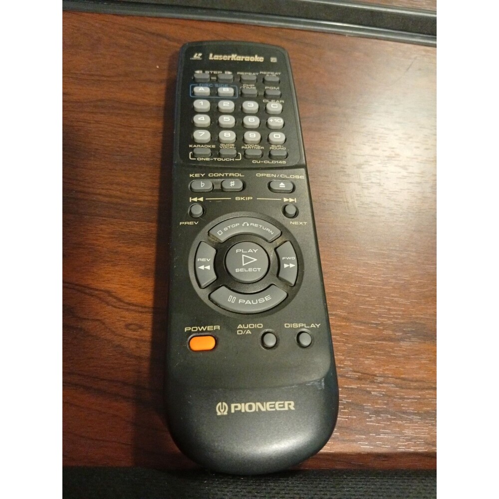 Original OEM Pioneer CU-CLD145 LaserKaraoke Laserdisc Player Remote Control